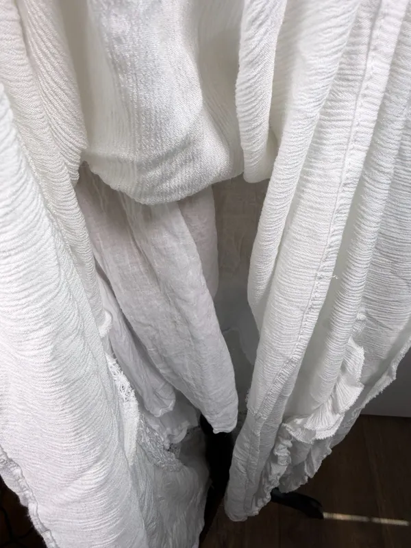 Petal & Pup White Chelsea Dress Cottagecore Midi Dress US 4 - Image 7