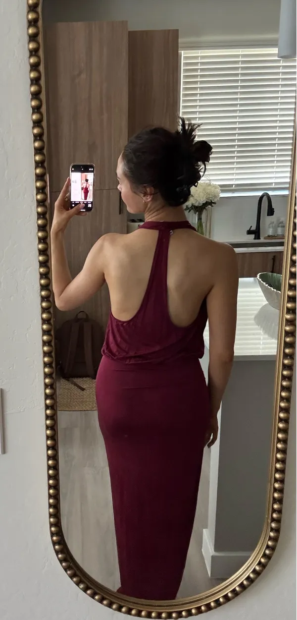 YFB revolve maxi dress Red - Image 3