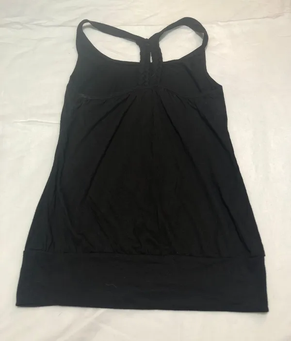 Black Racer Back Tank - Image 2