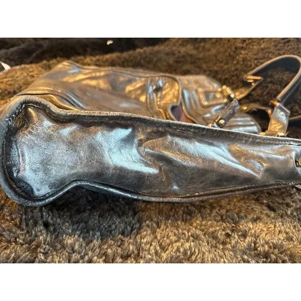 Charles David, black leather bag - Image 15