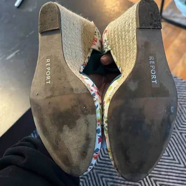 Report platform shoes size 7 Antonella floral. - Image 3