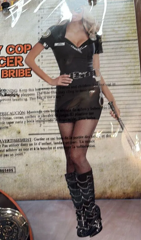 Spirit Halloween Woman Officer Halloween Costume - Image 3