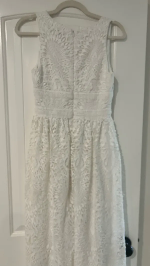 Shoshanna Lace Maxi Dress - Image 8