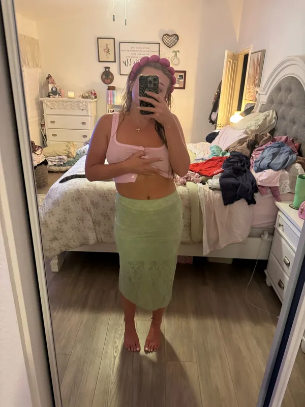 Free People Slip Skirt - Image 3