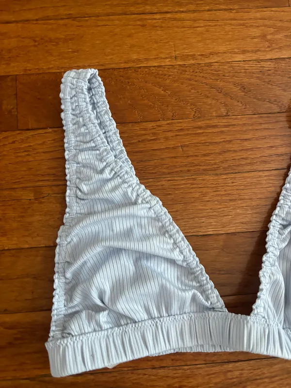 NWT Intimately Free People wait and see bralette sapphire blue - M - Image 3