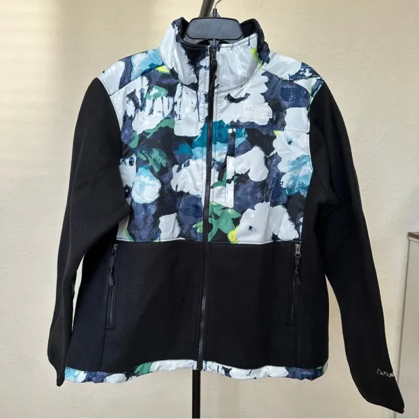 The North Face Women’s Plus Denali‎ Fleece Jacket TNF Black Print Sz 1X NWOT - Image 4