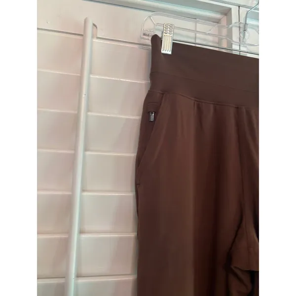 Athleta Brown Wide‎ Leg Pants Size XS - Image 6