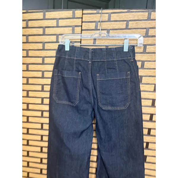 Maeve‎ The Collete Darkwash Crops Size 25 - Image 5
