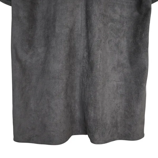HYFVE Women's L Brown Faux Suede Mini Shift Dress - Image 7