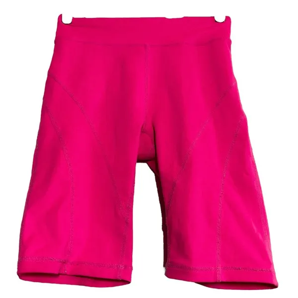 Free People Movement Biker Baby Shorts Stretch Fit Waist Slit Pocket Pink XS - Image 2