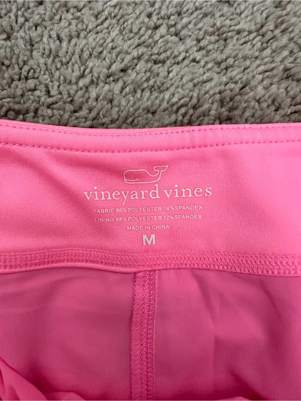 Vineyard Vines Athletic Pink Skort with Pockets Size M - Image 8
