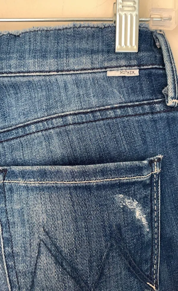 Mother The Double Fray Charmer Jeans - Image 6