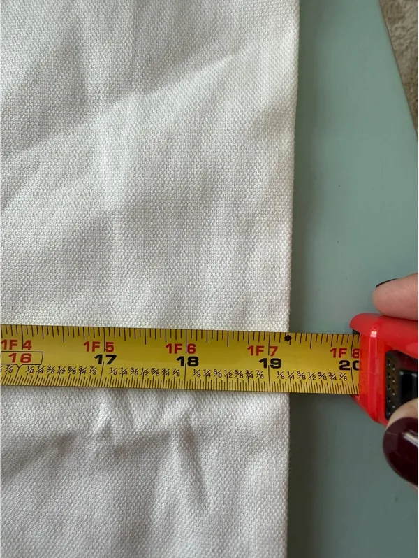 Vince White Cotton Dust Bag with Drawstring Closure - Image 7