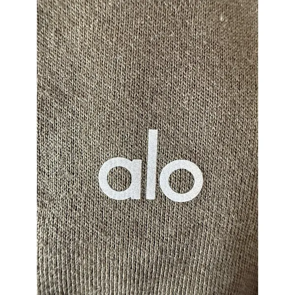Aloha Island Alo‎ Courtside Tearaway Pants Size XS Snap Side Athletic Olive Green - Image 4