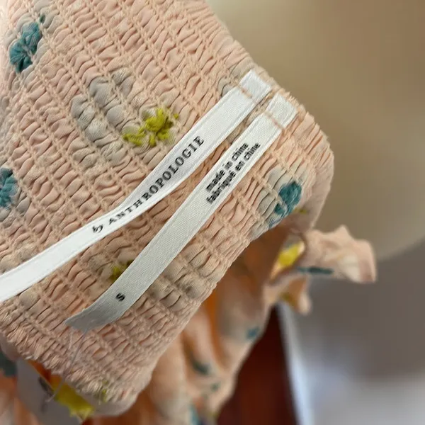By‎ Anthropologie Scallop Baby Midi Dress - Image 13