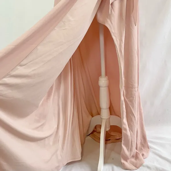 Show Me Your Mumu New Liz Maxi Bridesmaid Dress Dusty Blush Pink Size Medium - Image 9