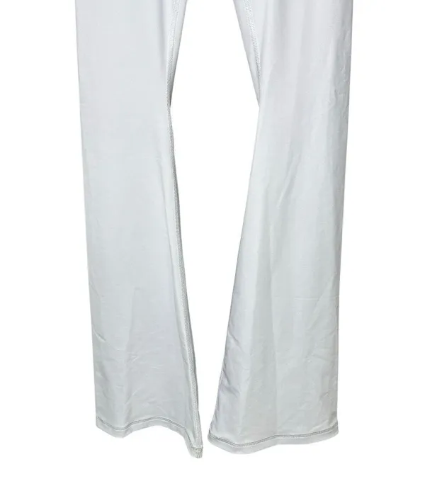 MiniBeast Women’s Flare Yoga Pants Size M White‎ High Waist Stretch Activewear - Image 7