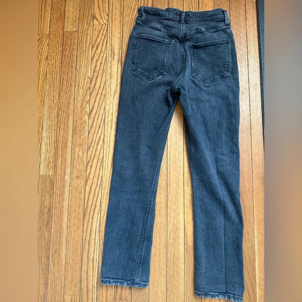 AGOLDE High-Rise Button-Fly Jeans - Image 2
