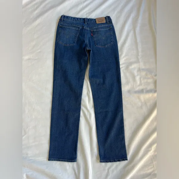 Levi's Blue Girfriend Jeans Size‎ 16 - Image 4