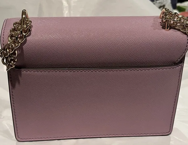 Tory Burch Emerson mini Bag Dusty Violet Leather - Image 3