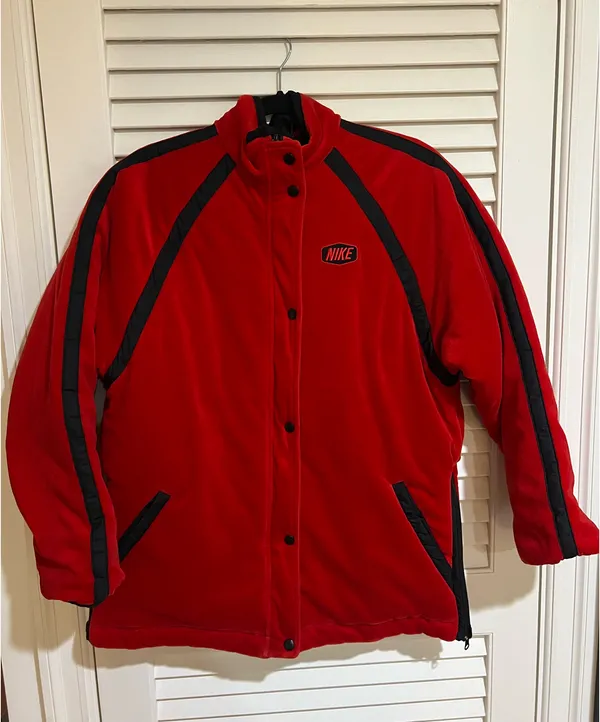 Vintage Nike Red Jacket - Image 3