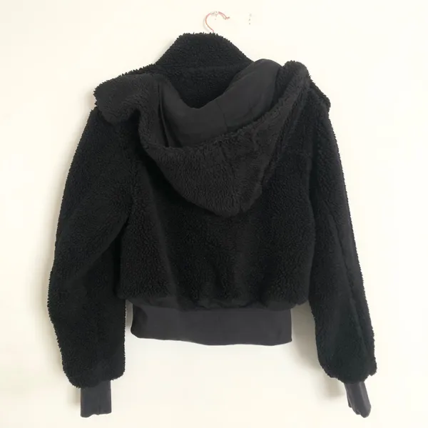 Alo Yoga Foxy Sherpa Jacket Black S - Image 9