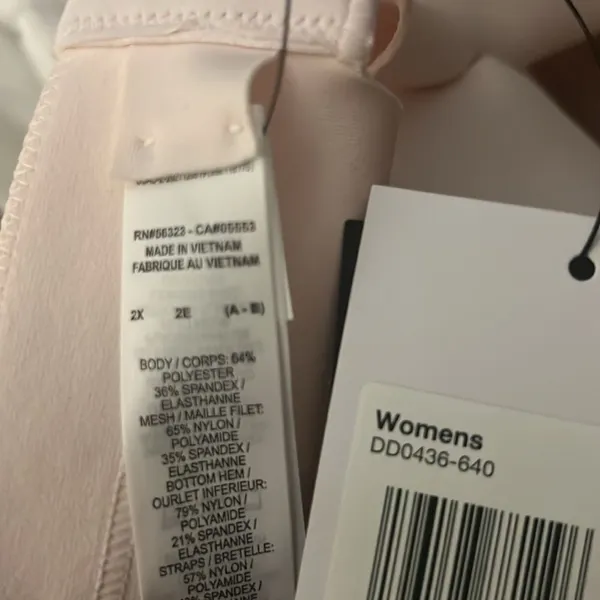 Nike Alpha padded dri fit high support sports bra light pink - Image 5