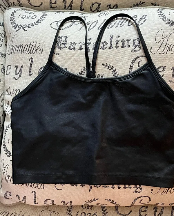 Aerie Offline The Hugger Crackle Racer back Sports Bra - Image 2