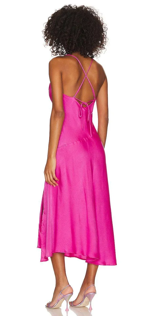 ASTR The Label Hot Pink Dress - Image 5