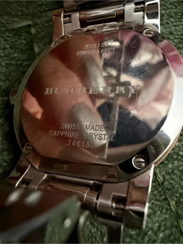 Burberry BU9105 Two-Tone Rose Gold Stainless Steel Ladies Watch - Image 6