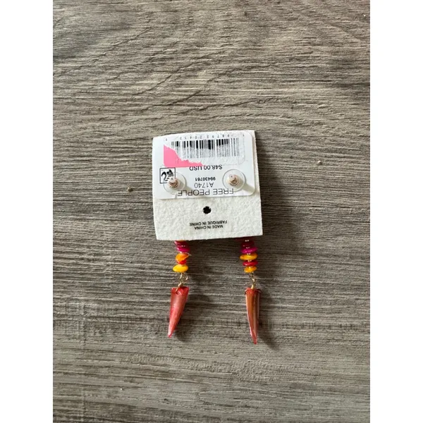 Free People ARIANA OST Sira Dangle Earrings NWT Boho - Image 3