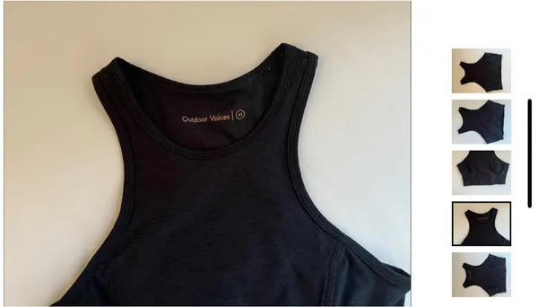 Top athletic Black - Image 2