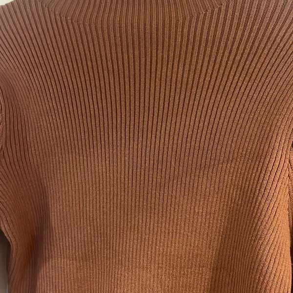 ANRABESS women turtleneck long sleeve knit slim sweater bodycon mini dress - Image 2