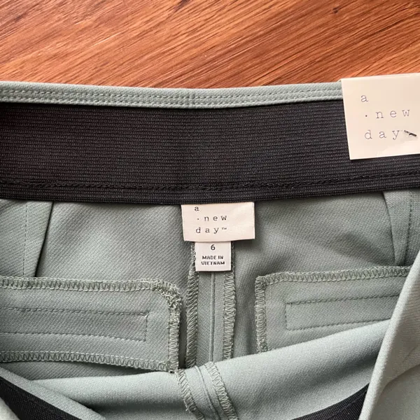 a new day Dusty Sage Skinny Pants - Image 4