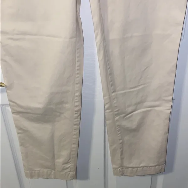 Banana Republic Tan Straight Leg Chinos Versatile Style Size 8 - Image 4