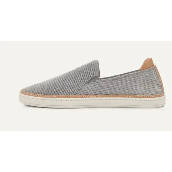 Ugg Sammy grey metallic loafer flats size 9.5 - Image 12