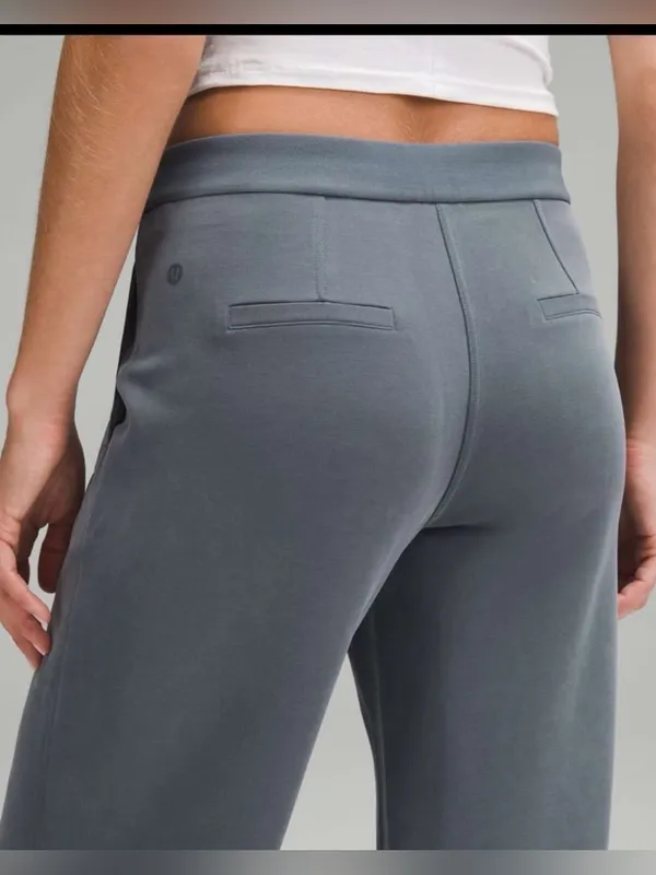 lululemon athletica High-Rise Wide-Leg Pants in Slate Gray - Image 2