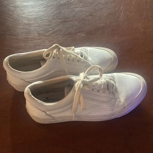 Vans White Sneakers - Image 4