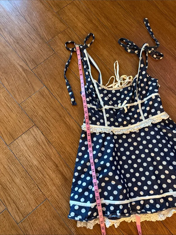 For Love & Lemons Dolly Dot Mini Dress - Image 5