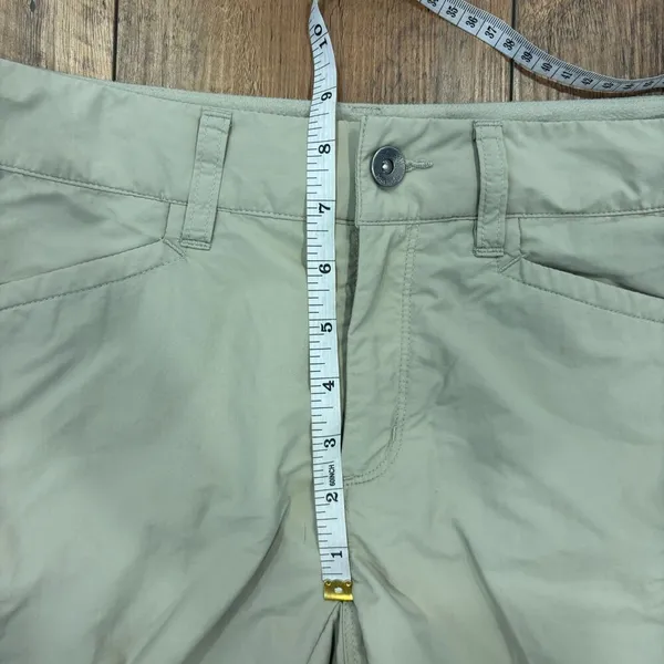 Marmot Shorts Women's 10 Tan Utility Hiking Outdoor Stretch Pockets 5" Inseam - Image 9