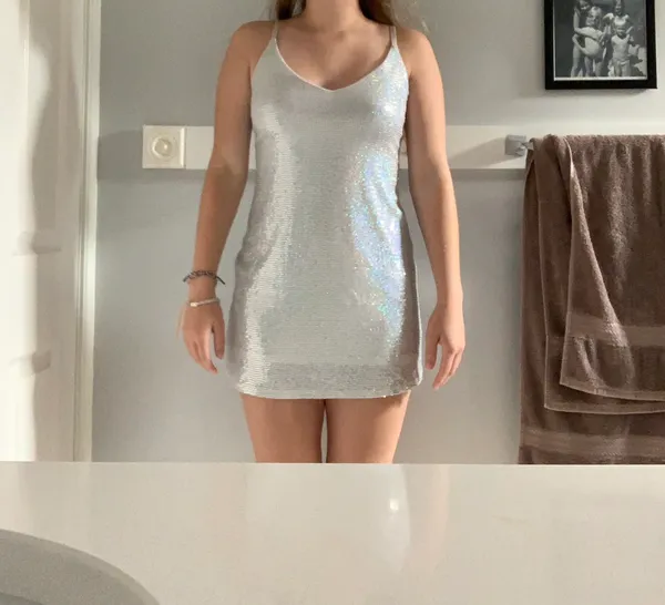 Candie’s Sparkle Mini Dress - Image 5