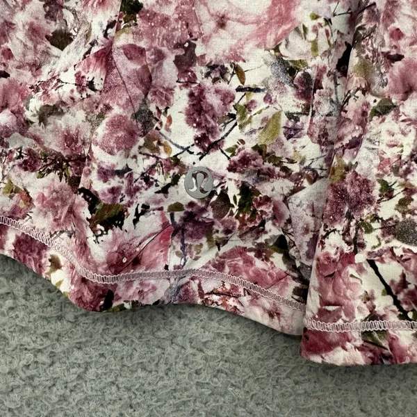 Lululemon Pace Rival Skirt Skort Floral Athletic Athleisure Tennis Women's 10 - Image 4