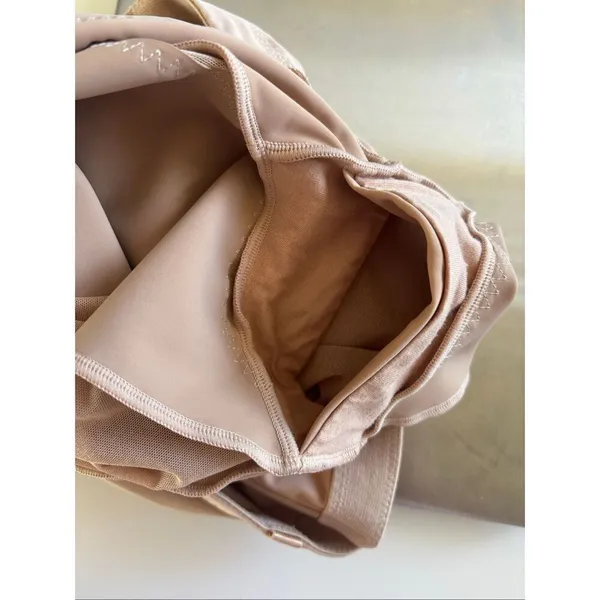 Honeylove Sculptwear Mid Thigh Shapewear Shorts Nude Size M - Image 6