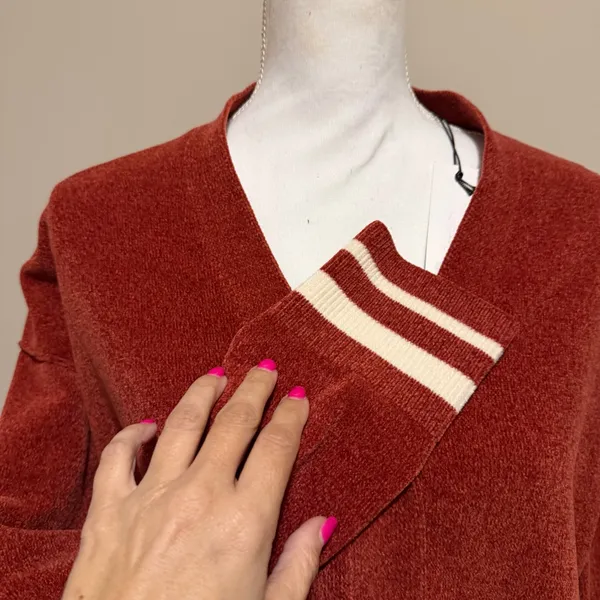 NWT Stitches and Stripes Revolve button down oversized cardigan woman size small - Image 5