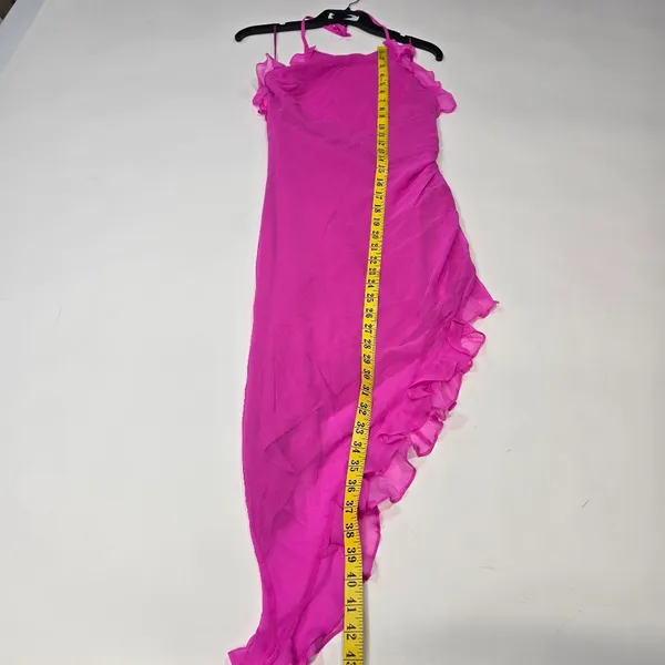 Amanda Uprichard Kalyn Dress in Rose Pink - Image 11