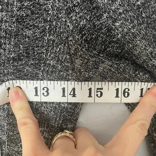 Urban Outfitters Grey Sweater Dress Minimalist Business Casual‎ Winter Date S - Image 6