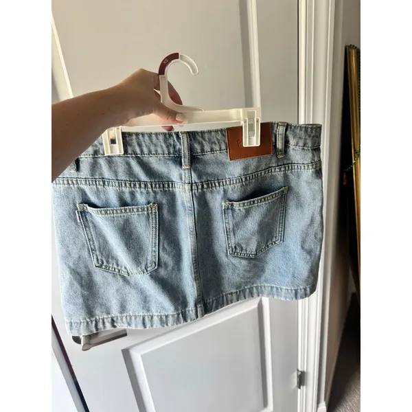 Princess Polly Denim Mini Skirt - Image 4
