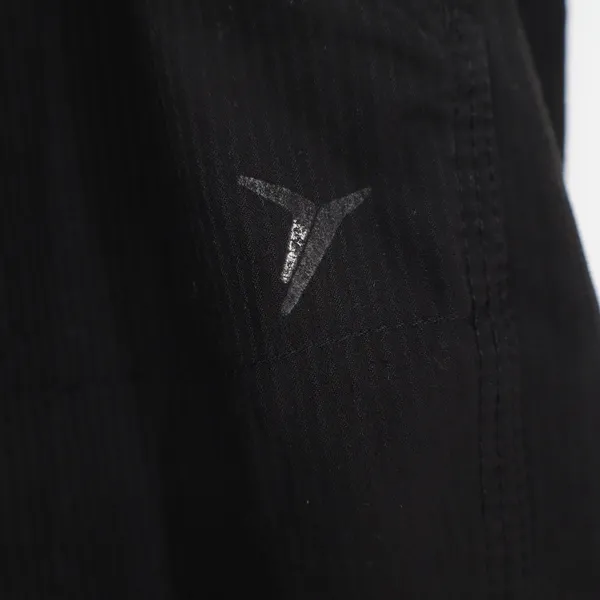 Old Navy Pants Womens L Activewear Black Ruched Side Good - Image 2