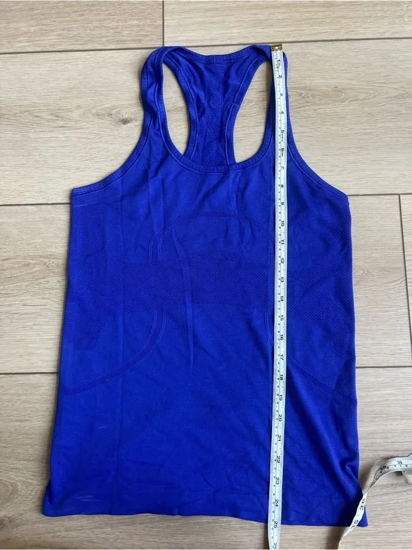 Lululemon Swiftly Tech Racerback Lazurite Blue Purple Size 6 - Image 11