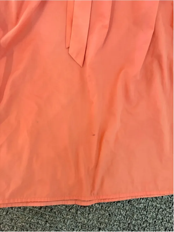 Croft & Barrow Orange Midi Dress Size XL - Image 8